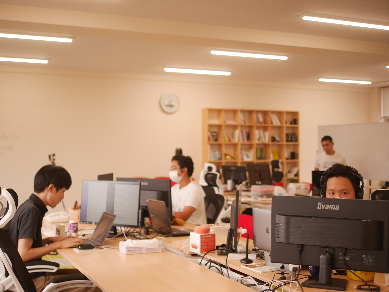 姫島ITアイランドセンターの仕事風景