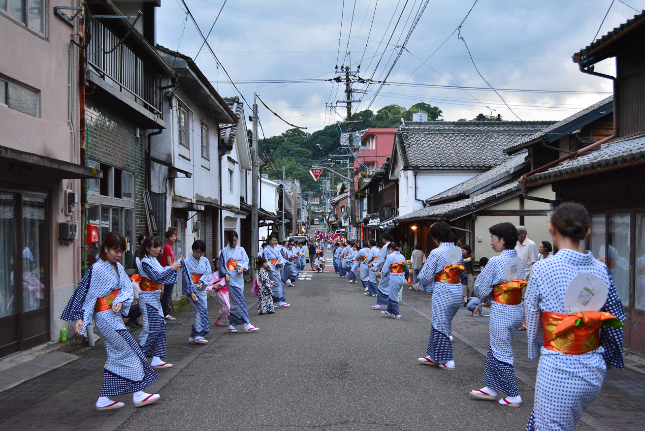 川本さんが参加するお祭りの写真