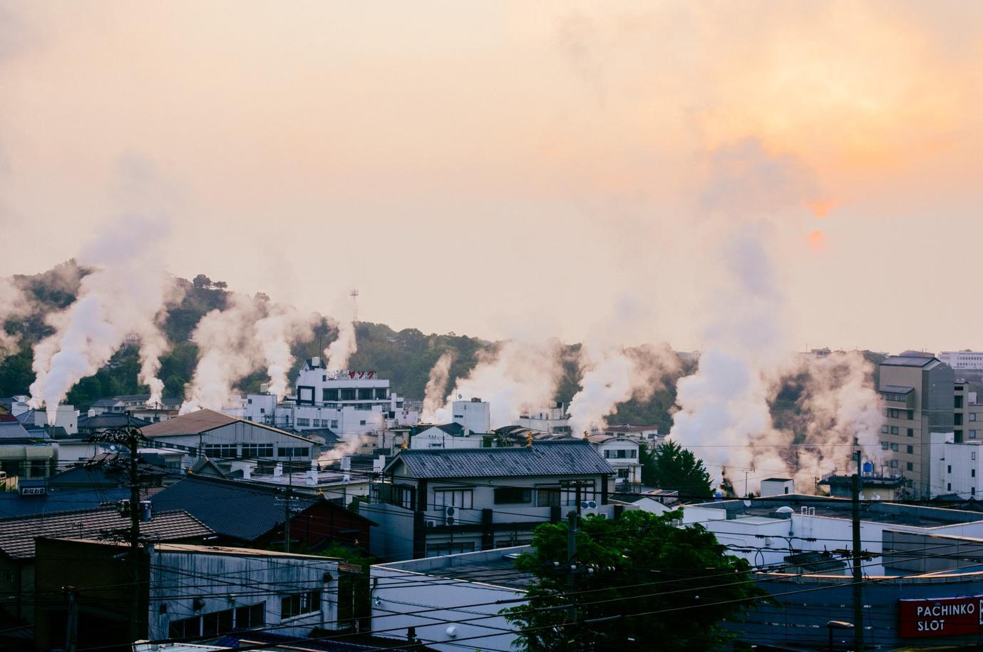別府の日常風景