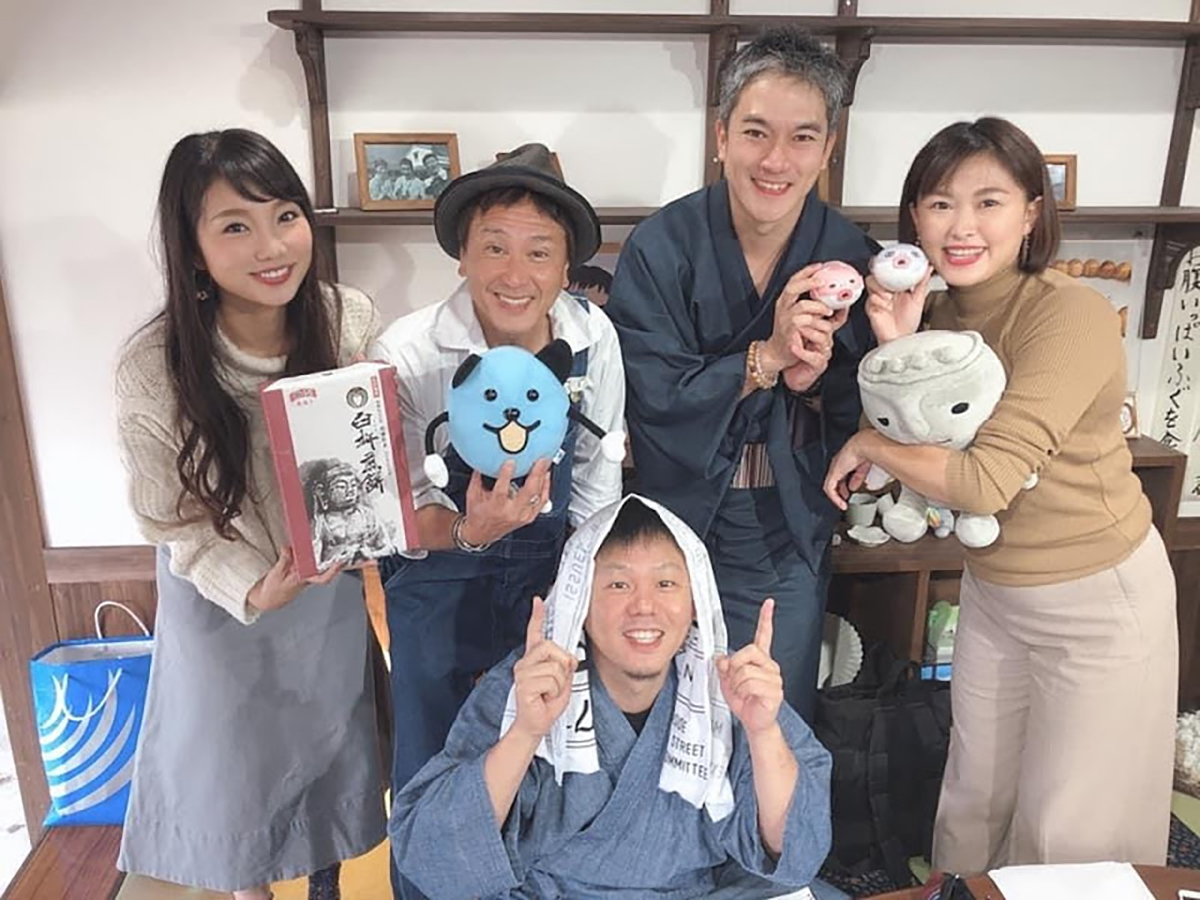 うすきチャンネルでの集合写真