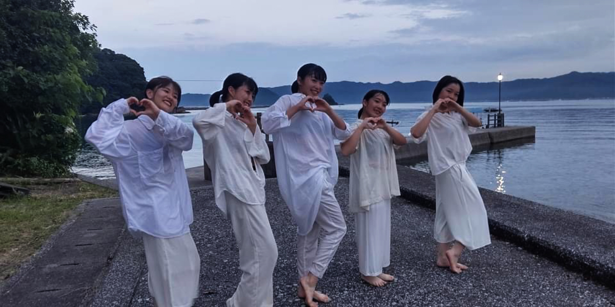 黒島で学生とのコラボPR動画