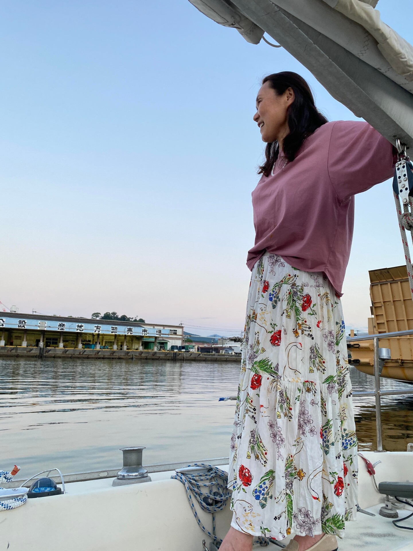 移住後の佐伯市でヨット遊び