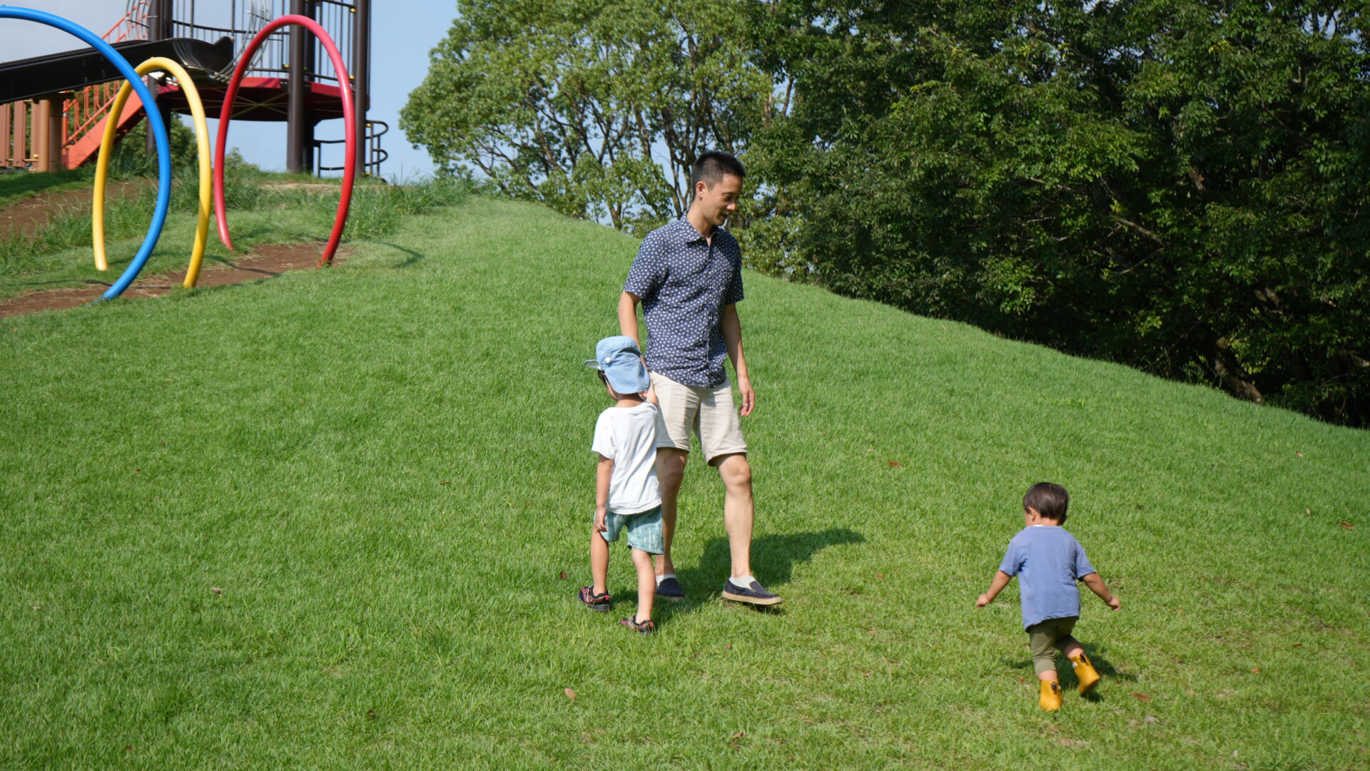 ワクワクする環境で子ども達に伸び伸び育って欲しいという願いから、たどり着いた大分市での暮らし。