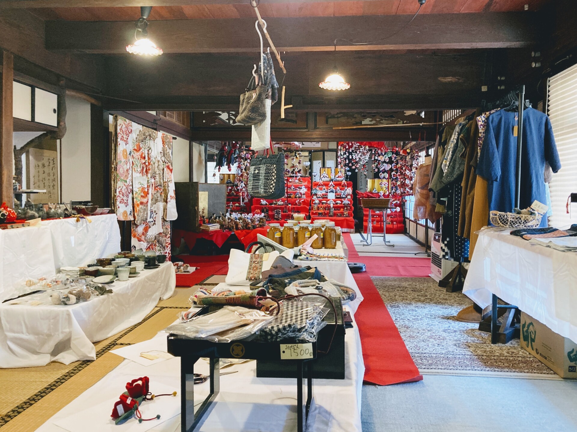 今年自宅で開催された雛祭りの様子