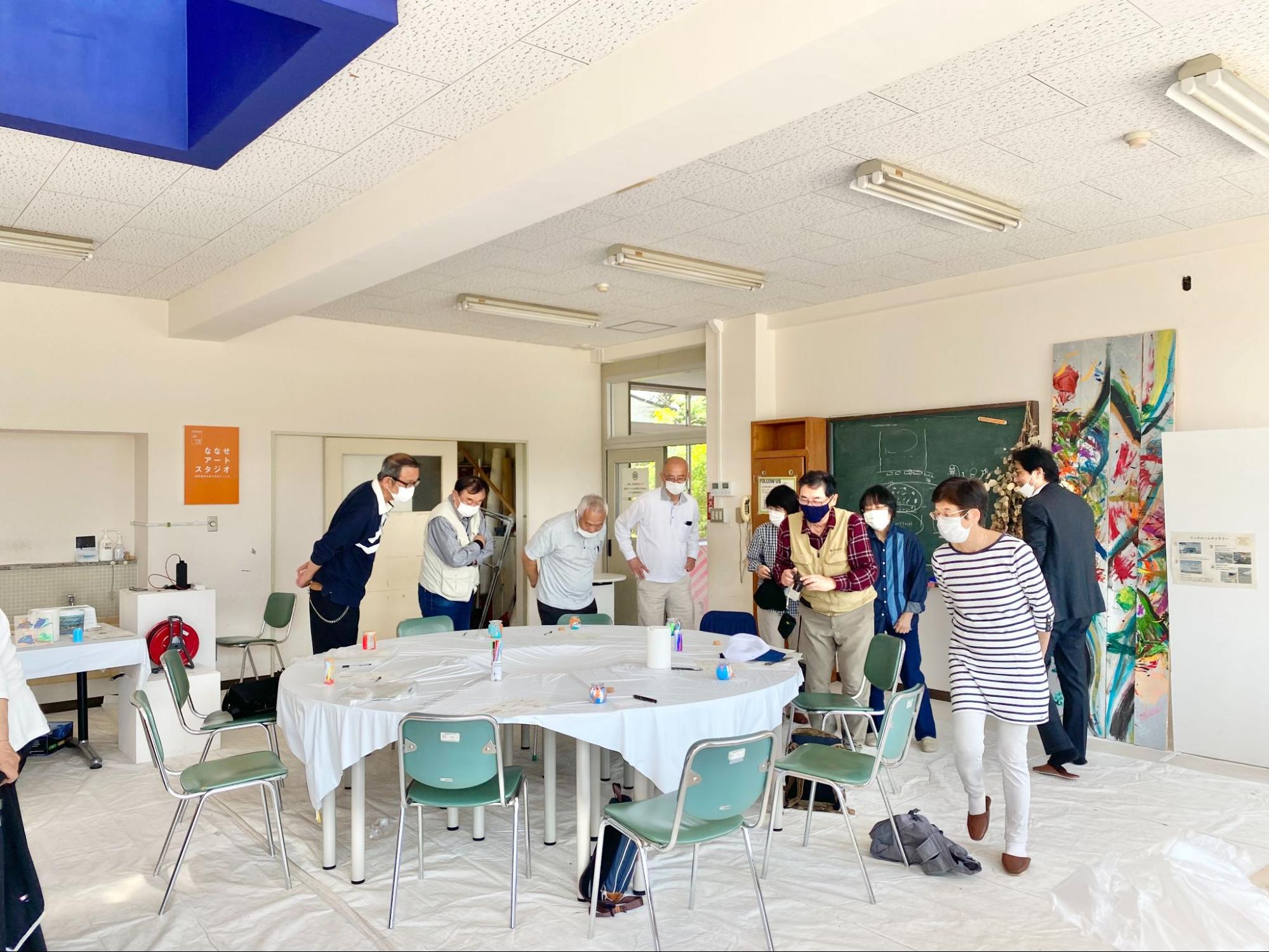 アートがだんだん身近になっていく野津原地域の皆さん